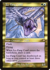 Ice-Fang Coatl - Foil - Retro Frame - MH1